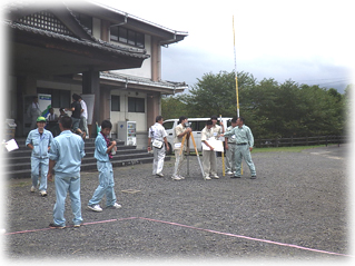 競技直前の様子